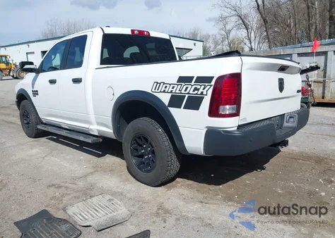 2022 Ram 1500 Classic Warlock 4X4 6'4 Box from USA, damaged, VIN 1C6RR7GG6NS182380